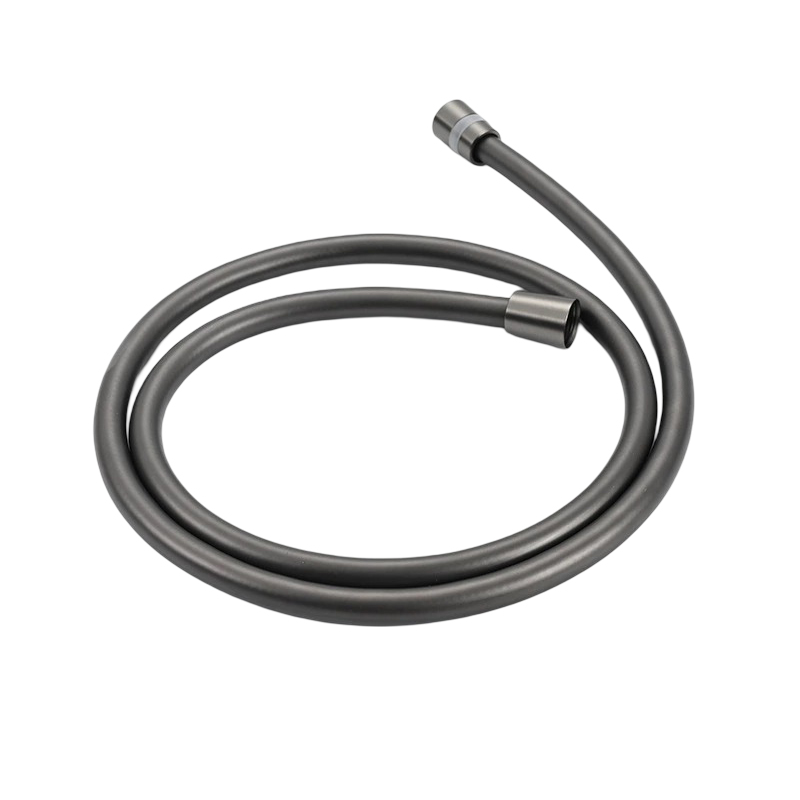 PVC Anti-Winding Brushed Gun Gray Shower Hose 304